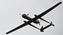 An Israeli Heron TP surveillance drone