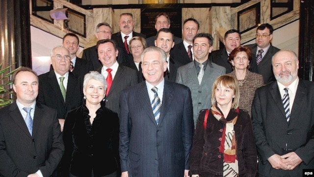 Vlada inaugurirana u siječnju 2008., kada joj je na čelu bio Ivo Sanader