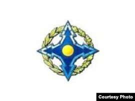 Вот так выглядит эмблема Организации Договора о коллективной безопасности.