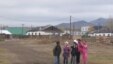Mongolian children walk home from school in Zuunkharaa, a former railroad and industrial hub 160 kilometers from the capital, Ulan Bator.