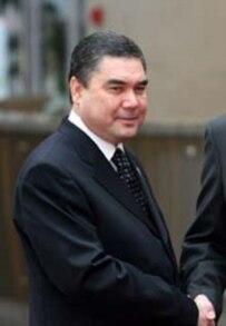 Gurbanguly Berdymukhammedov in Minsk last month (official site)