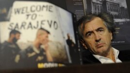 Bernard-Henri Levy u Sarajevu, april 2012.