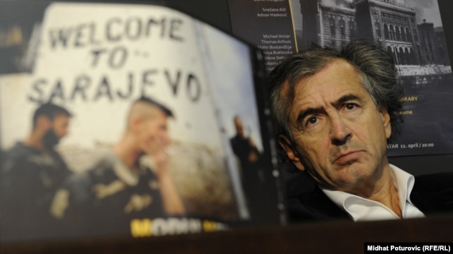 Bernard-Henri Levy u Sarajevu, april 2012.