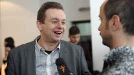 Goran Miletić u razgovoru sa novinarom RSE Zoranom Glavonjićem