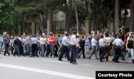 Vətəndaş cəmiyyəti təmsilçilərinin etiraz aksiyası, Bakı, 19 iyun 2009