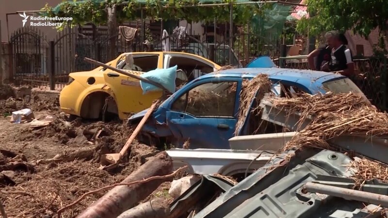 Macedonians Continue Clean-Up After Devastating Floods