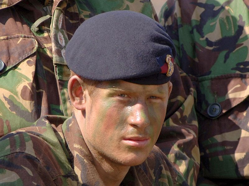 prince harry in uniform. Prince Harry in uniform (file