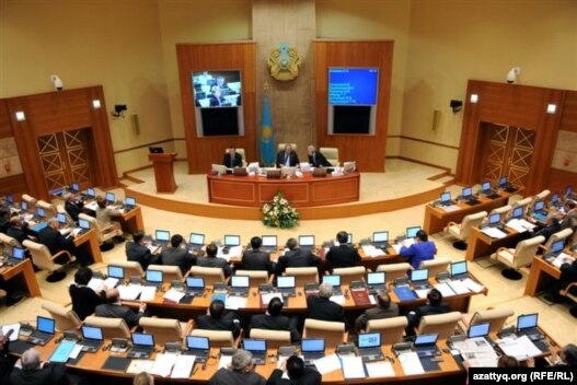Deputies are seeking an early vote to replace the current makeup of the Mazhilis, or lower house of the Kazakh parliament.