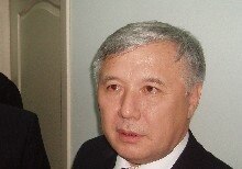 Ukraine -- Prime Minister Yuriy Yekhanurov at RFE/RL bureau in Kyiv, 15 Mar. 2006