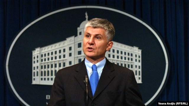 Zoran Đinđić u decembru 2002. godine, foto: Vesna Anđić
