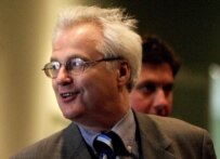 Russian Ambassador to the UN Vitaly Churkin (epa)