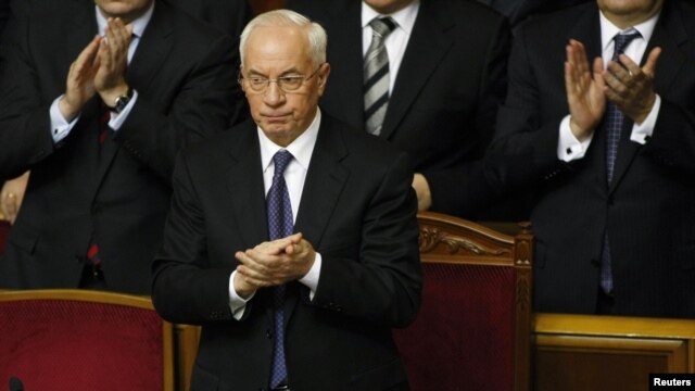 Kryeministri i Ukrainës, Mykola Azarov.