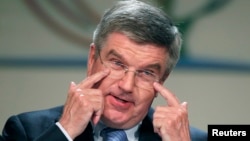 International Olympic Committee chief Thomas Bach