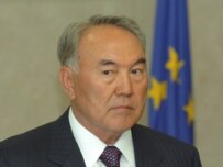 Kazakh President Nursultan Nazarbaev (file photo)