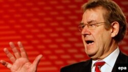 European Socialist Party President Poul Nyrup Rasmussen: "The biggest opponent of our socialist party...is the so-called 'sofa party,' the 'apathy party.' "