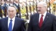 Нұрсұлтан Назарбаев пен Александр Лукашенконың кездесуі. Минск, 14 мамыр 2012 жыл.