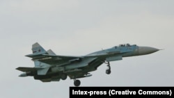 Российский истребитель Су-34. Иллюстративное фото.