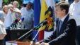 Moldova - Mayor of Chisinau, Dorin Chirtoaca, at press conference, Chisinau
