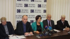 Press konferencija čelnika sindikata