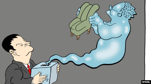 Karikatura Predraga Koraksića Coraxa