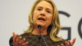 U.S. Secretary of State Hillary Clinton