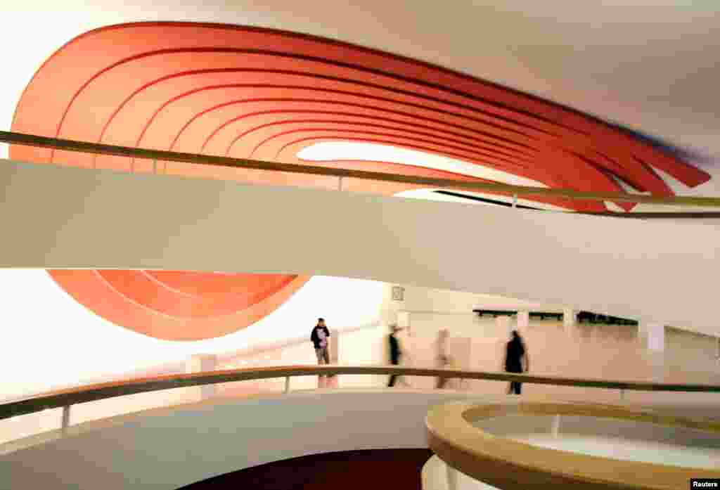  Ibirapuera Auditorium at Ibirapuera Park in Sao Paulo, Brazil