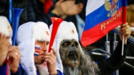 Болельщики на трибунах в Сочи