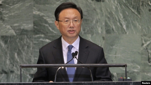 Chinese Foreign Minister Yang Jiechi