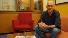 "We have no dialogue in our country," says Boro Kontic. "We are still living in these trenches."
