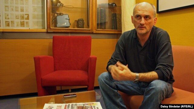 "We have no dialogue in our country," says Boro Kontic. "We are still living in these trenches."