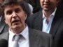 Ejup Ganić se obraća novinarima nakon izlaska iz suda 27. jula 2010. godine