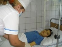 The children's ward of Almaty Municipal Hospital (RFE/RL)