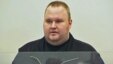 The founder of the file-sharing website Megaupload, Kim Dotcom, a German national also known as Kim Schmitz, appears in a court in Auckland on January 23.