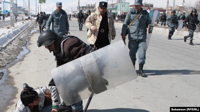 Several Afghan protesters and two NATO soldiers have been killed protest-related violence.
