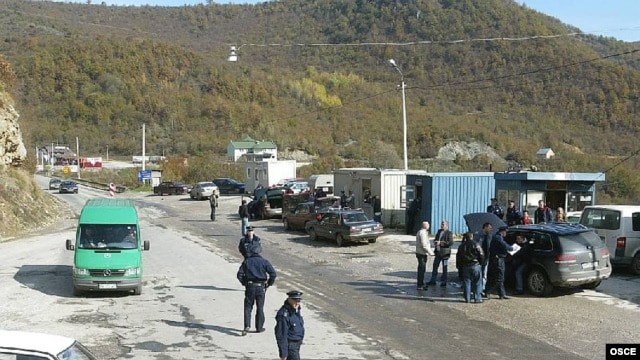 Granični prelaz između Srbije i Crne Gore, oktobar 2007.