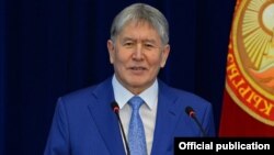Президент Кыргызстана Алмазбек Атамбаев.