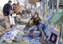 A man sells newspapers in Kabul (AFP file photo)