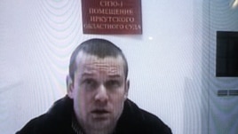 Russian opposition activist Leonid Razvozzhayev testifies in January via videolink.