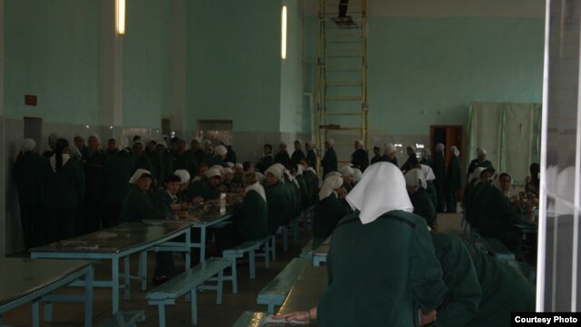 Женщины-заключенные колонии номер 5 Челябинской области