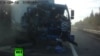 Miracle Escape For Russian Trucker