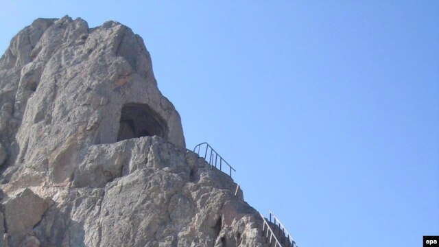Kandahar's famous Forty Steps, built by Babur the Great.