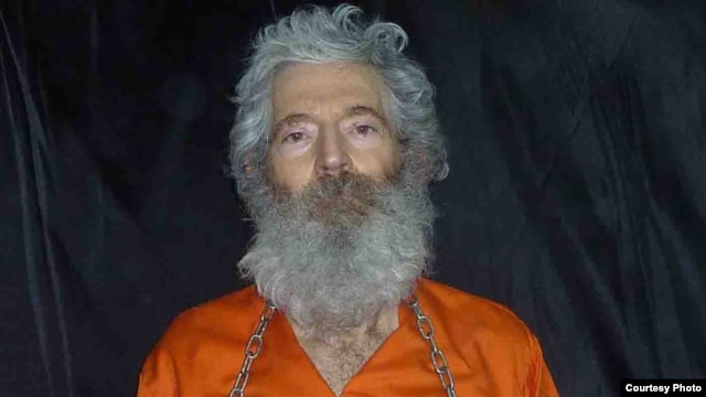 The family of retired FBI agent Robert Levinson said it received this photo of Levinson by e-mail in April, 2011.