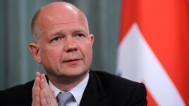 British Foreign Secretary William Hague