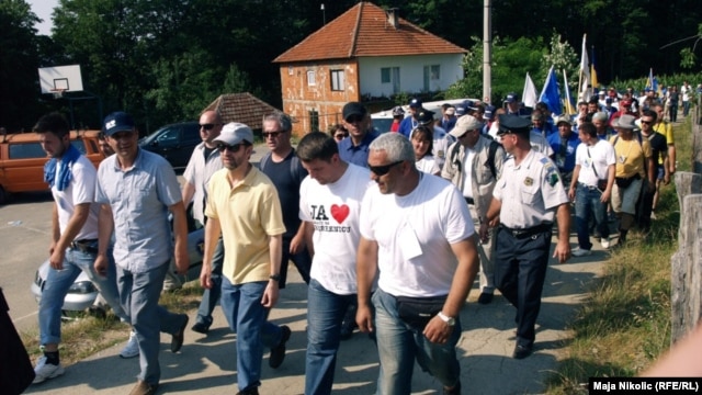 Učesnici Marša mira