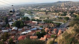 Տեսարան Վրաստանի մայրաքաղաք Թբիլիսիից