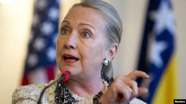 Hillary Clinton u Bosni i Hercegovini