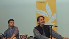 Radio Mashaal's Haroon Bacha at a reception for RFE/RL's 60th anniversary, at the Newseum in Washington, DC - 20 Sep 2010.