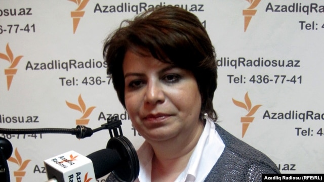 Former Azerbaijani parliamentary deputy Gular Ahmadova