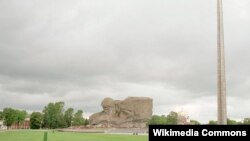The monument to commemorate the World War II defenders of the Brest Fortress in Belarus