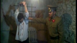 КарЛАГ музейіндегі макеттің бірі. Қазақстан, 18 мамыр 2013 жыл. (Көрнекі сурет)